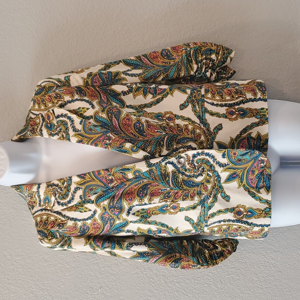 NY Collection,  stunning, Floral Paisley Blazer
